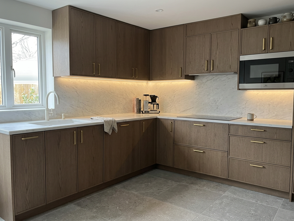 Affordable kitchen renovation after