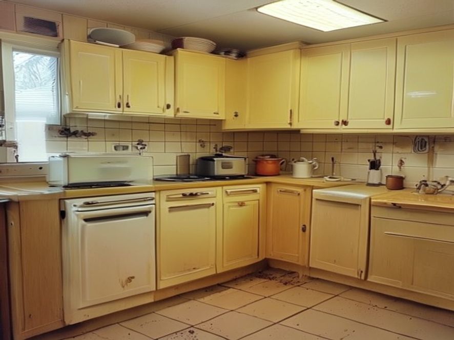 Kitchen before renovation